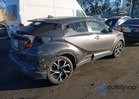 2018 Toyota C-Hr Xle z USA, uszkodzony, nr VIN JTNKHMBX3J1004067